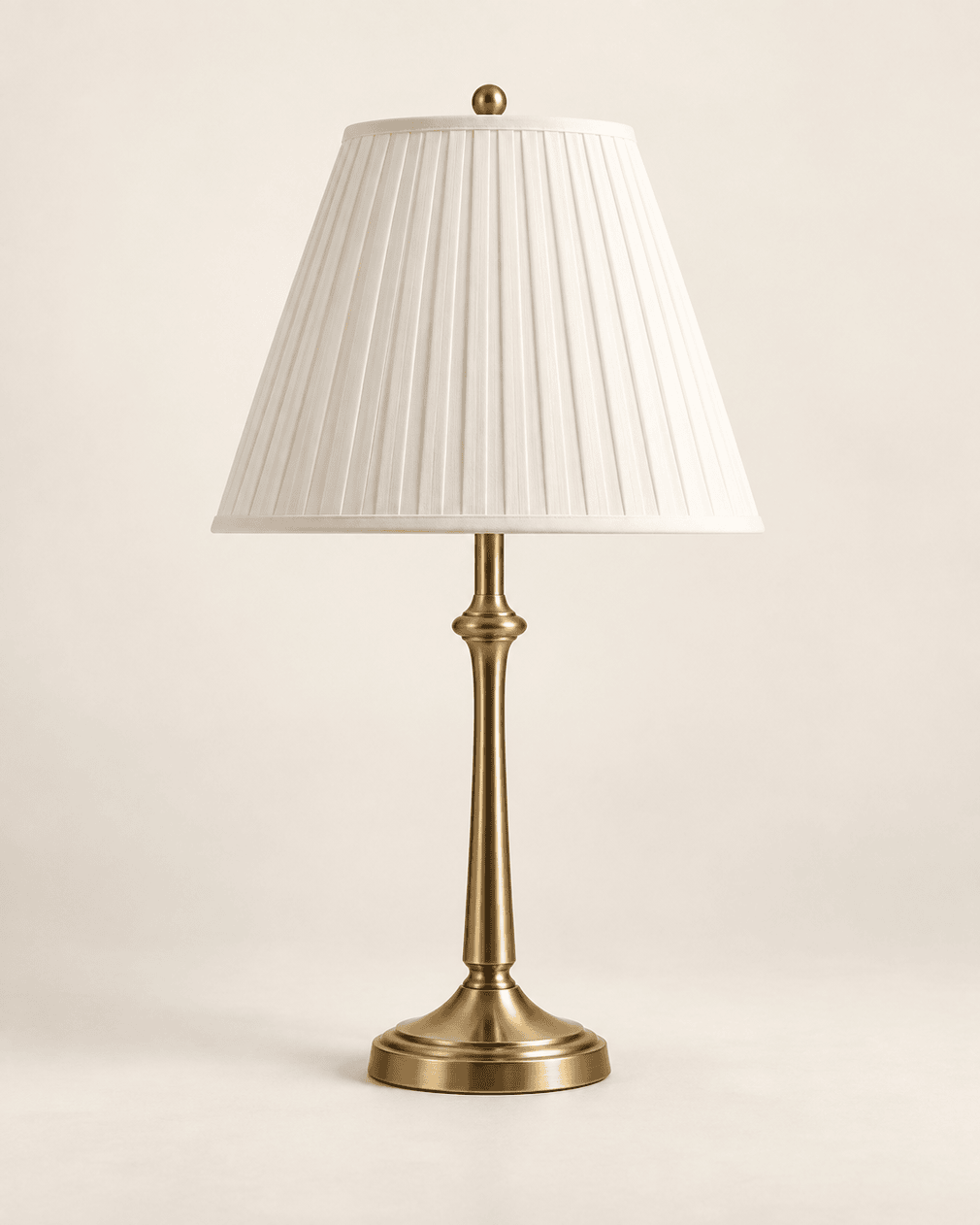 ÅRSTID Table Lamp – Brass & White
